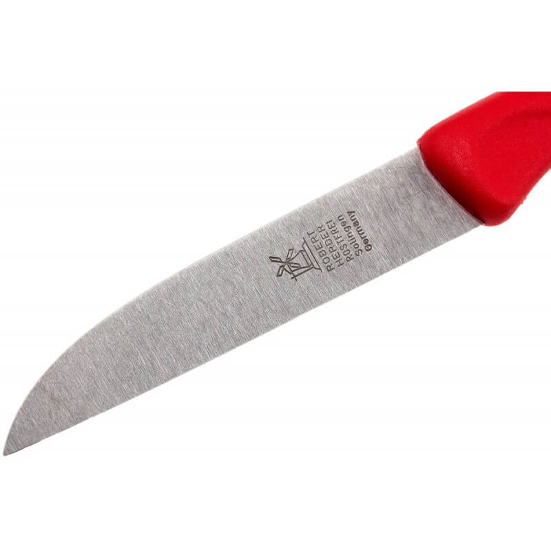 Couronne d'épée Set de couteaux à éplucher Solingen - 2 couteaux à fruits,  couteaux à légumes, couteaux de fleuriste, bande d'acier inoxydable (rouge  2 pièces) : : Cuisine et Maison