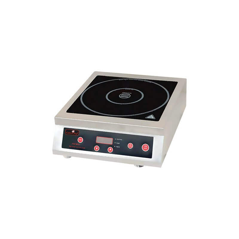 Plaque induction Kitchen Chef Table de cuisson induction 2 feux 3500w  kcyl35-dc06
